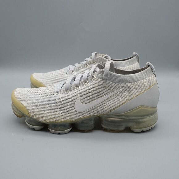 Nike Air VaporMax Flyknit 3 Shoes Women's Size 10 Pure Platinum AJ6910-100 - Picture 10 of 10